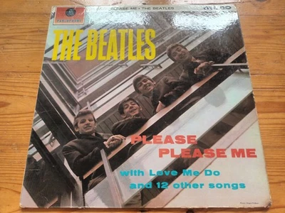 Beatles Please Please Me Lp 3rd Press  Mono UK  [Ex/Vg] Abs Total Banger - Image 1 of 4