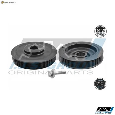 RIEMENSCHEIBENSATZ KURBELWELLE 17-1036SET FÜR PEUGEOT PARTNER/FURGON/Box/Van - Bild 1 von 4