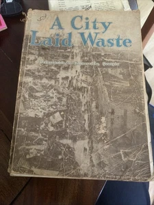 W M BRICE / City Laid Waste Tornado Devastation at Gainesville Ga April 6 1936 - Bild 1 von 24