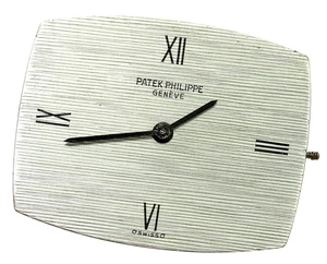 Genuine PATEK PHILIPPE Movement Cal.175 Manual Men’s Watch Parts Silver Junk - Picture 1 of 6