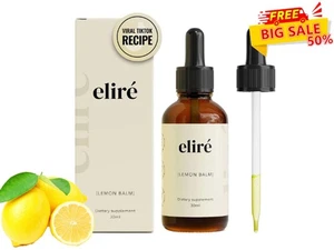 Eliré - Organic Lemon Balm Extract - Digestive Relief & Anti-Bloat Support - - Picture 1 of 12