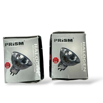 2x Prism Dichroic Light Bulb, MR16EXN/L, 50W 12V 107498 - Image 1 of 4
