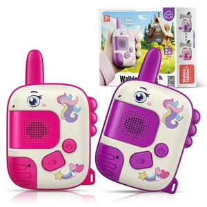Walkie Talkies für Kinder, Geschenke für 3 4 5 6 7 Jahre alte Mädchen Spielzeug Alter 3-8 - Bild 1 von 5