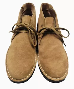 Ralph Lauren Polo Talan Chukka Botas 8D Marrón Gamuza Cuero Informal Hombres Zapatos - Imagen 1 de 8