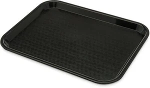 Cafe Standard Plastic Cafeteria/fast Food Tray,bpa Free - 14" X 10" Black - Picture 1 of 6