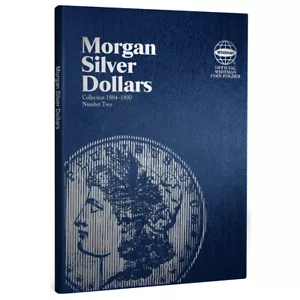 Morgan Silver Dollars #2: 1884-1890 - Folder ufficiale per monete Whitman - Foto 1 di 2