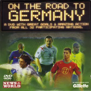 FOOTBALL - ON THE ROAD TO GERMANY - NoW PROMO DVD - Imagen 1 de 1