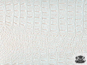 Crocodile Fake Leather Vinyl Fabric GATOR Embossed Texture 54" Wide By The Yard - Picture 1 of 89