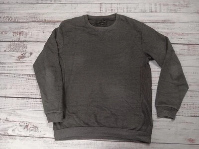 Suéter Zara Essentials Para Hombre Grande Gris Pullover Cuello Redondo Manga Larga Informal  Foto 1 de 4