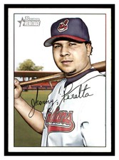 2007 Bowman Heritage #171 JHONNY PERALTA Cleveland Indians