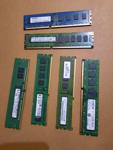 6 x 4gb desktop computer ram. Various models - Picture 1 of 1