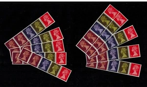 10 x 725m Coilband UM 1969 Machin Pre Decimal  - Bild 1 von 1