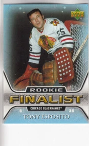 05/06 UD MVP Chicago Blackhawks Tony Esposito Rookie Finalist crd #66 - Bild 1 von 2