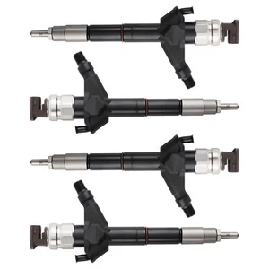 4 Fuel Injectors for Nissan Pathfinder R51 2.5 dCi 4WD 2006-2009 16600EC00B - Picture 1 of 11