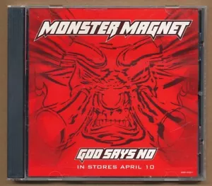 Monster Magnet - God Says No RARE promo 2 track radio CD sampler '01 - Picture 1 of 2
