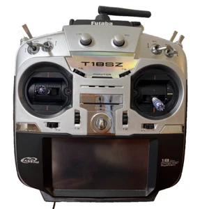FUTABA T18SZ 18ch Transmitter For Helicopter RC Radio Control Used From Japan - Picture 1 of 5