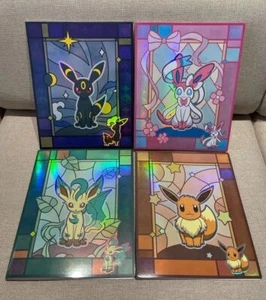 Pokemon Chinese Gem Pack Vol 2 Binder Eevee Umbreon Leafeon Sylveon Glittering - Bild 1 von 10