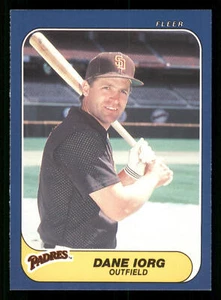 Dane Iorg - 1986 Fleer Update #U-54 - Padres - Picture 1 of 2