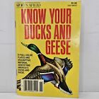 Sports Afield Know Your Ducks & Geese Booklet 1980 Full Color Plates Identifying