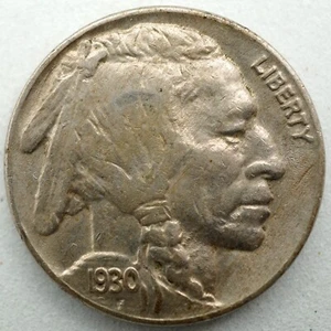 1930 Buffalo Nickel - XF - Picture 1 of 2