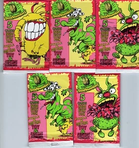 Doodlewonkers Trading Cards 5 New Wax Packs - Picture 1 of 2
