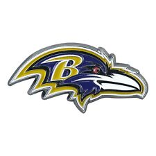 Official NFL Licensed Die Cut Color 3d Emblem Baltimore Ravens