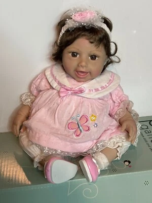 Paradise Galleries Tickled Pink Lifelike Reborn Baby Doll Infant Newborn Weight - Image 1 of 4