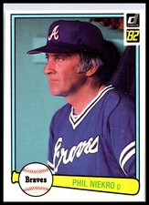 2002 Donruss Originals #475 Phil Niekro Embossed