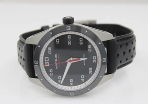 Mont Blanc Timewalker 41mm Black Date Dial Watch W/ Box & Papers M29430 - Picture 1 of 23