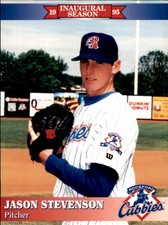 1995 Rockford Cubbies Team Issue #29 Jason Stevenson Phenix City Alabama AL Card