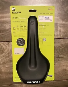 ERGON SMC3 PRO SMC3-M Medium Saddle Bike Seat City MTB Touring Black - Picture 1 of 12