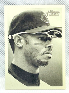 KEN GRIFFEY JR - 2001 Bowman Heritage Baseball #39 - CINCINNATI REDS