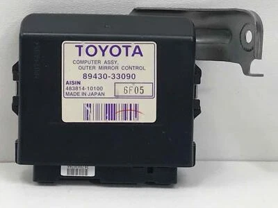 Módulo de control de memoria de espejo retrovisor 89430-33090 compatible con LEXUS ES350 2007-2011 Foto 1 de 4