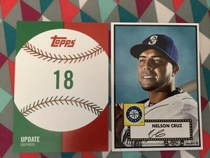 Nelson Cruz #18 Mariners 57/99 Made 2015 Topps 5x7 1952 Tribute Update Ghettoblacker - Bild 1 von 1