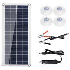 Versatile Solar Panel Kit with USB and DC Output Perfect for Boats RVs and ATVs