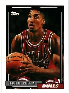 1992-93 TOPPS # 389 - SCOTTIE PIPPEN - CHICAGO BULLS - MINT - Bild 1 von 2