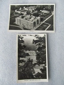 2 vintage real photo postcards UK - Longleat (House Estate) - unused - Picture 1 of 5