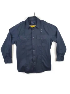 5.11 Tactical Class A Long-Sleeve Patrol Duty Uniform Shirt Navy Men Size XL - Picture 1 of 8