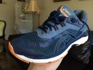 Zapatos para correr Asics GT 2000 para mujer azul gris T855N talla 9,5 - Imagen 1 de 11