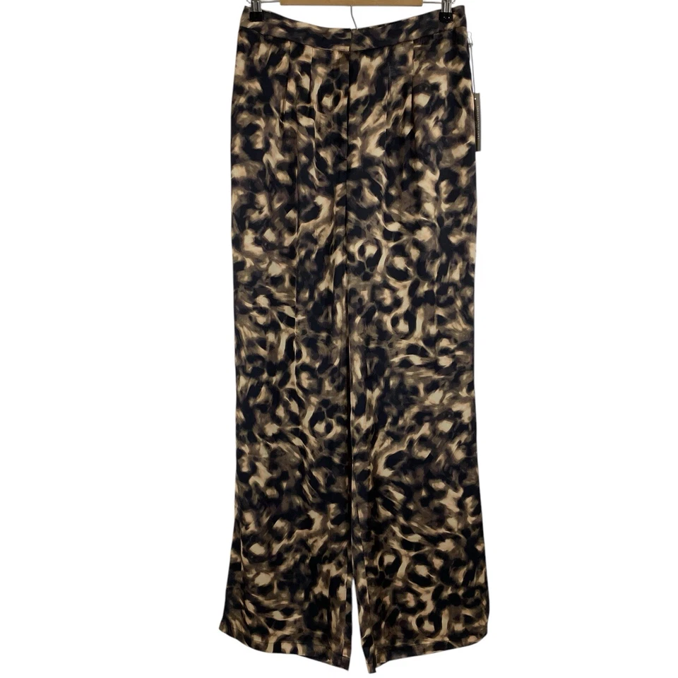 TART Collections Womens Dress Pants Size Medium Wide Leg Pockets Pleated Front - Image 1 of 4