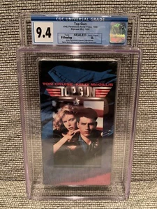 Top Gun VHS Sealed A+ CGC Graded 9.4 - Picture 1 of 3