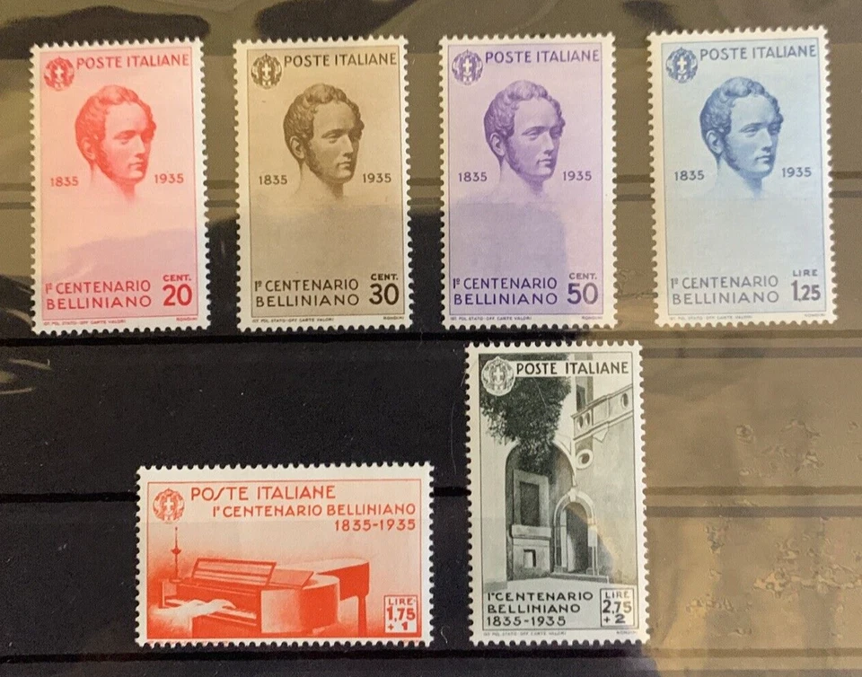 Italy 1935 Bellini Set Mint Hinged - Image 1 of 1