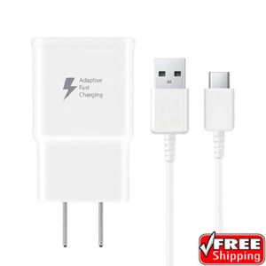NEW Samsung Adaptive Fast Charger & Type-C USB Cable Samsung Galaxy A23 5G White - Picture 1 of 2