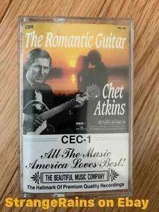 Chet Atkins ~ THE ROMANTIC GUITAR ~ Cassette Tape ~ PLAY TESTED - Picture 1 of 6