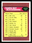 1976 Topps #477 Tampa Bay Buccaneers