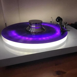 Vinyl-Plattenspieler, Plattenspieler, Bluetooth-Lautsprecher, modernes Design, , - Picture 1 of 11