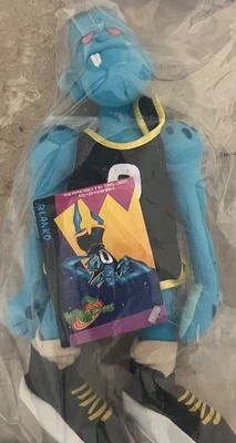 Peluche McDonalds 1996 Space Jam Monstars "En blanco" Michael Jordan Warner Bros Foto 1 de 3