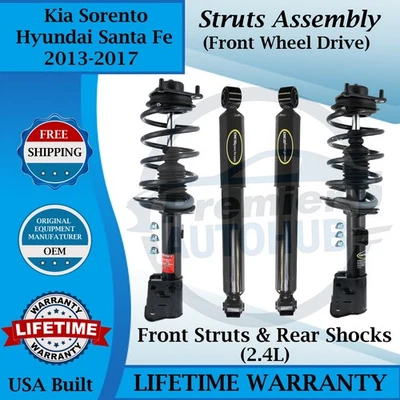 Amortiguador delantero y trasero Monroe OEM para Kia Sorento/Hyundai Santa Fe 2013-2017 Foto 1 de 4