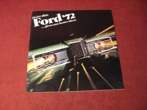 FORD LTD VERKAUFSKATALOG 1972 - Bild 1 von 3