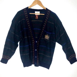 Vintage Susan Bristol 100% Wolle Strickjacke Pullover - Bild 1 von 5